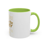 Inspirational Coffee Mug — “Put God First, Hustle for the Money”