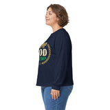 Money Power Long Sleeve Tee — “GMP GOD” Laurel Graphic