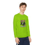 Youth Long Sleeve Tee — GMP (God Money Power) Eagle Graphic