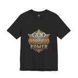 God Money Power Graphic Tee