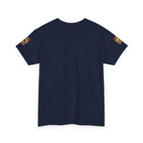 Graphic Tee — "God Money Power" Pyramid Vintage Religion Streetwear