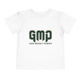 GMP "God Money Power" Toddler Tee - Kids Faith & Prosperity Shirt