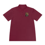 Tiger Crest Polo — 'God • Money • Power' Men's Sport Shirt