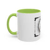 God Money Power Accent Coffee Mug – Bold Streetwear Religious Graphic (11/15oz)