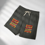 GMP God Money Power Graphic Sweat Shorts — Lightweight Fleece Lounge Shorts