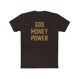 God Money Power Tee — Bold Faith & Hustle Graphic T-Shirt