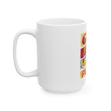 GMP God Money Power Ceramic Mug – Bold Pop Art Inspirational Coffee Cup (11oz/15oz)