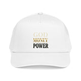 God Money Power- Mid Profile Baseball Cap
