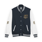 Gold Script 'GVD Get Money' Letterman Jacket