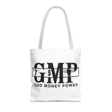 GMP "God Money Power" Graphic Tote Bag – Faith & Hustle Everyday Carry