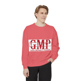 GMP 'God Money Power' Crewneck Sweatshirt — Vintage Red Logo