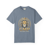 Lion Crest T-Shirt — GMP Gold Emblem Graphic Tee