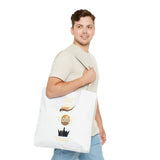 Inspirational 'God, Money, Power' Graphic Tote Bag