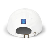 Dad Cap — Blue Sequin Statue Patch Embroidered Baseball Hat