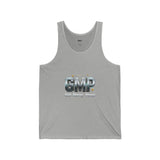 GMP Metallic Logo Tank Top — Industrial Gym & Streetwear Vest