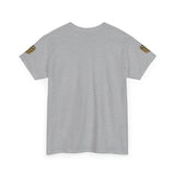 T-Shirt — Gold 3D 'Good Money Power' Graphic Tee