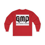 GMP 'God Money Power' Long Sleeve Tee