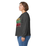 Long Sleeve Tee — 'God Money Power' Bold Graphic Spiritual Streetwear