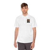 Tiger Crest Polo — 'God • Money • Power' Men's Sport Shirt