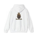 Hoodie — 'God Money Power' Buddha Graphic Pullover