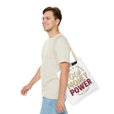 God Money Power- Tote Bag – Inspirational Faith & Prosperity Canvas Tote