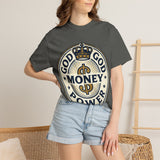 God Money Power T-Shirt — Crown Emblem Graphic Tee (God • Money • Power)