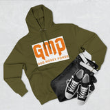 GMP "God Money Power" Hoodie — Bold Orange Streetwear Fleece