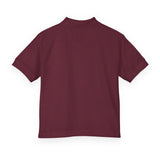 Youth Polo Shirt — GMP (Good Money Power) Chest Logo, Kids' School & Casual Polo
