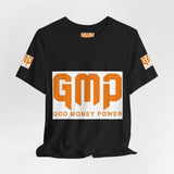 GMP "God Money Power" Graphic Tee — Bold Faith & Hustle Shirt