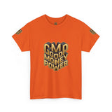 T-Shirt — Gold 3D 'Good Money Power' Graphic Tee