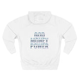 God Money Power Hoodie — Graphic Three-Panel Fleece Pullover