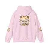 Hoodie — "God Money Power" Gold Emblem Pullover