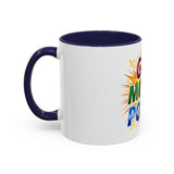 God Money Power Accent Coffee Mug — Inspirational Faith & Prosperity Gift (11/15oz)