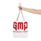 Tote Bag — GMP (God Money Power) Bold Red Logo Tote