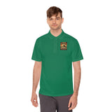 God Money Power Pyramid Polo Shirt — Vintage Pyramid Graphic Men’s Sport Polo