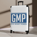 GMP "God Money Power" Carry-On Suitcase – Religious Travel Luggage