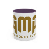 GMP Coffee Mug — "Good Money Power" Accent Ceramic Mug (11/15oz)