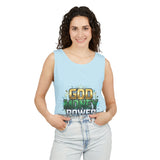 God Money Power Tank Top — Bold Faith & Hustle Graphic Tank