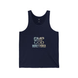Money Power Tank Top — 'GMP GOD' Bold Text Graphic Tank