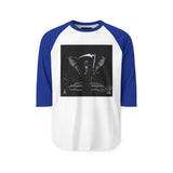 Raglan Shirt — Angel Of Death- Dark Angel Graphic 3/4 Sleeve Baseball Tee