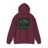 Angel Of Death Hoodie — Dark Green Guardian Graphic Pullover