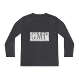 Youth Long Sleeve Tee — GMP "God Money Power" Graphic