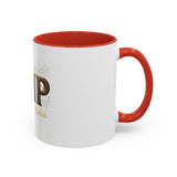GMP 'God Money Power' Accent Coffee Mug — 11/15 oz Inspirational Ceramic