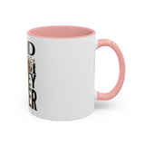 God Money Power-Coffee Mug — Skull Crown Gothic Accent Mug (11oz & 15oz)