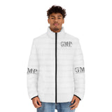 God Money Power Puffer Jacket — Men's Logo Quilted Coat