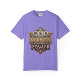 God Money Power Retro Crest T-Shirt