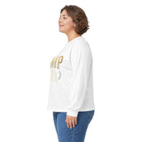 GMP (God Money Power) Long Sleeve Tee — Gold Logo Faith Streetwear