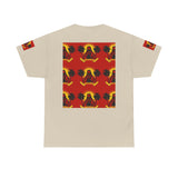 Surf Saint T‑Shirt — Vintage Palm Beach Vibes ("Our Savior Protects" Banner)
