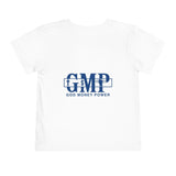 Toddler Tee - "GMP" God Money Power Christian Kids Shirt