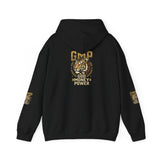 GMP Gold Tiger Hoodie — Grind Money Power Streetwear Pullover